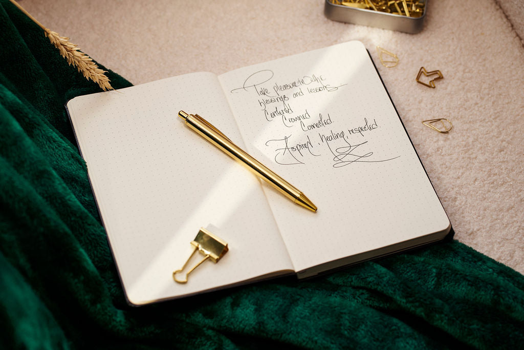 Hard Cover Dotted Notebook